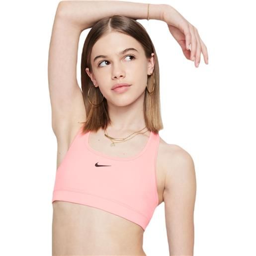 Nike reggiseno per ragazze Nike girls swoosh sports bra - sunset pulse/black