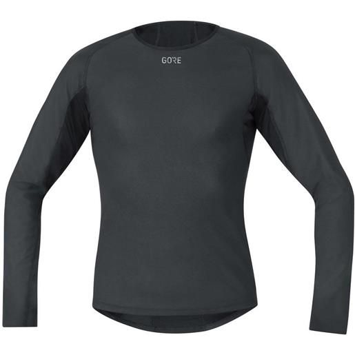 Gore® Wear windstopper thermo long sleeve t-shirt nero s uomo
