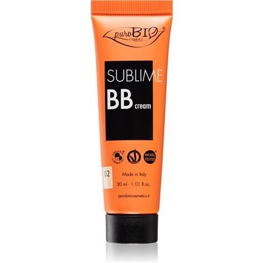 puroBIO Cosmetics sublime bb cream 30 ml