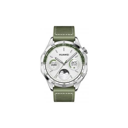 Huawei watch gt4 (46mm) acc. Inox/verde