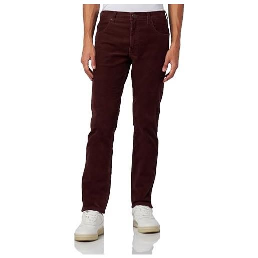 Wrangler greensboro jeans, viola (dahlia), 31w / 30l uomo