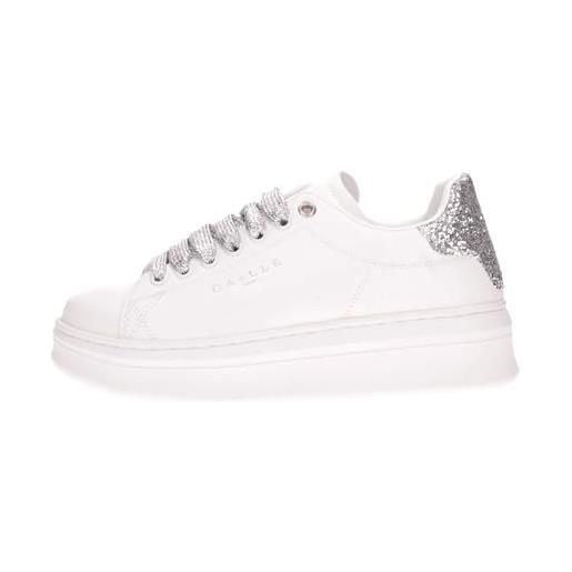 Gaelle sneakers donna argento 3076 argento 41