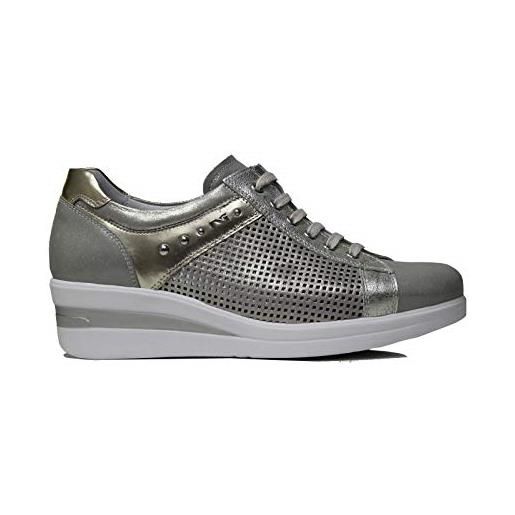 Nero Giardini p907502d/505 sneakers con zeppa donna (36)