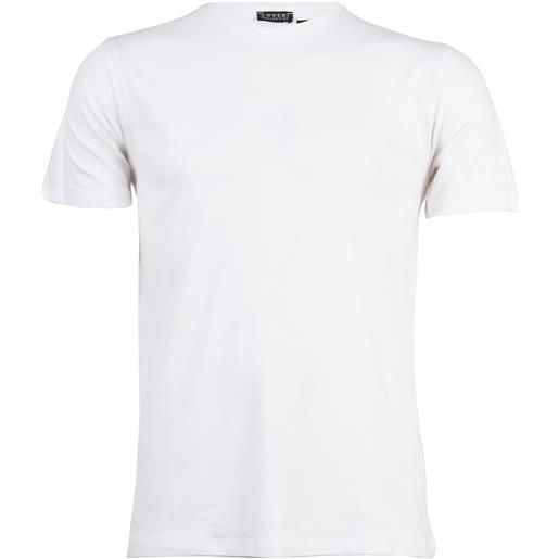 Coveri Collection t-shirt girocollo in cotone elasticizzato