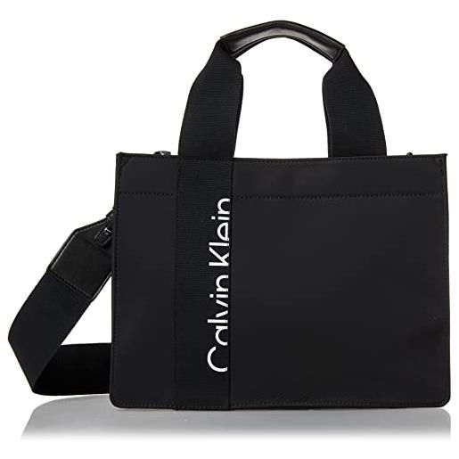 Calvin Klein bag havana sport-mini borsa crossbody donna, nero, taglia unica