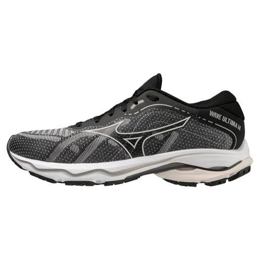 Mizuno wave ultima 14, scarpe per jogging su strada, donna, black/silver/nimbus cloud, 36 eu