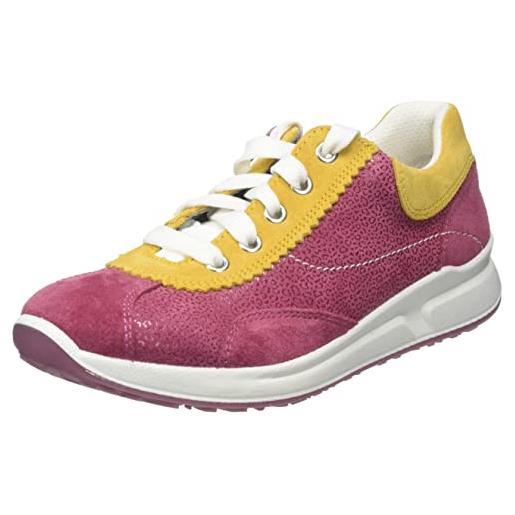 Superfit merida, scarpe da ginnastica, rosa giallo 5500, 33 eu