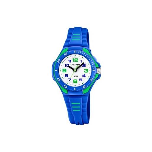 Calypso orologio analogico quarzo unisex bambini con cinturino in plastica k5757/4