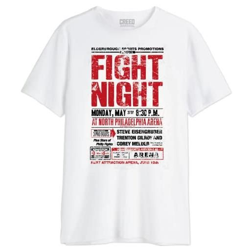 cotton division mecreedts014 t-shirt, bianco, m uomo