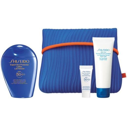 Shiseido cofanetto expert sun protector lotion lait solaire spf50+