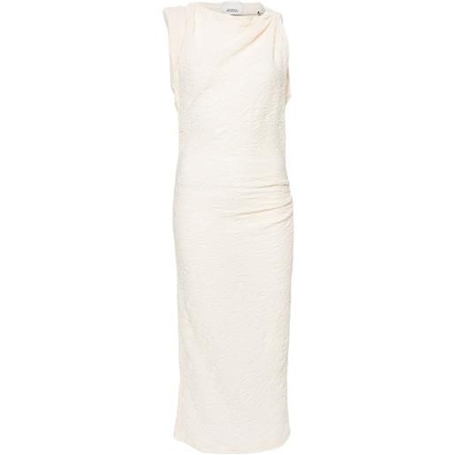 ISABEL MARANT abito midi franzy - toni neutri