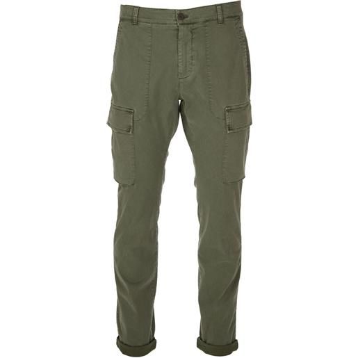MASON'S | pantaloni cargo havana verde
