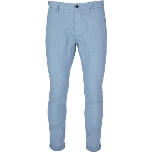 MASON'S | pantaloni osakastyle azzurro
