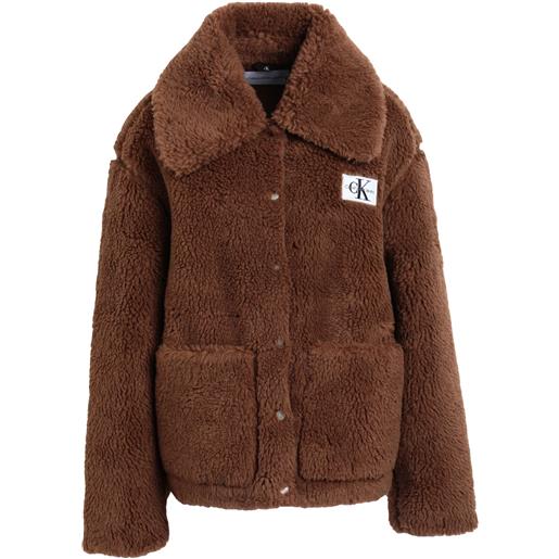 CALVIN KLEIN JEANS - teddy coat