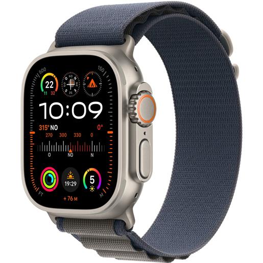 Apple smartwatch Apple watch ultra 2 oled 49 mm digitale 410 x 502 pixel touch screen 4g titanio gps (satellitare) [mrep3fd/a]