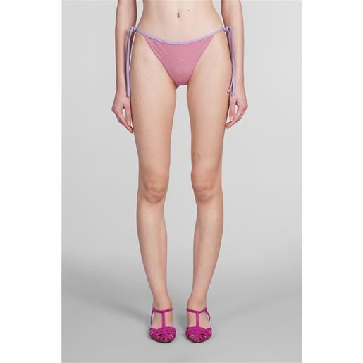 Saint Barth Mc2 beachwear marielle string in viscosa rosa