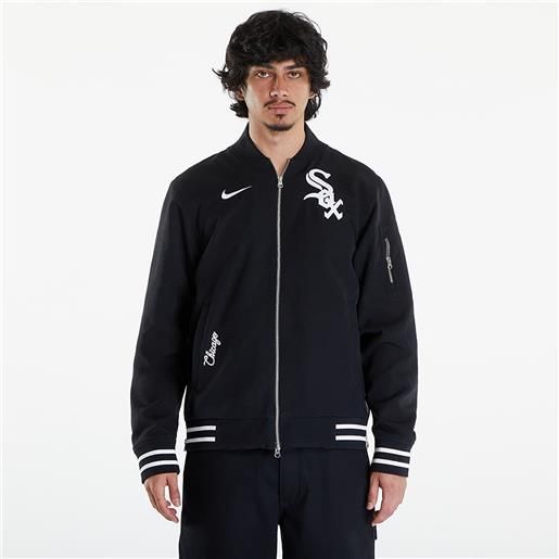 Nike men's ac bomber jacket chicago white sox black/ black/ white