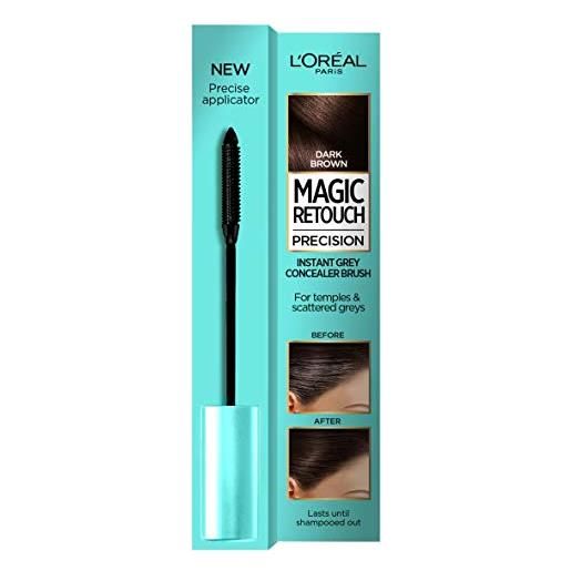 L'Oreal magic retouch - pennello per correttore, colore: marrone scuro