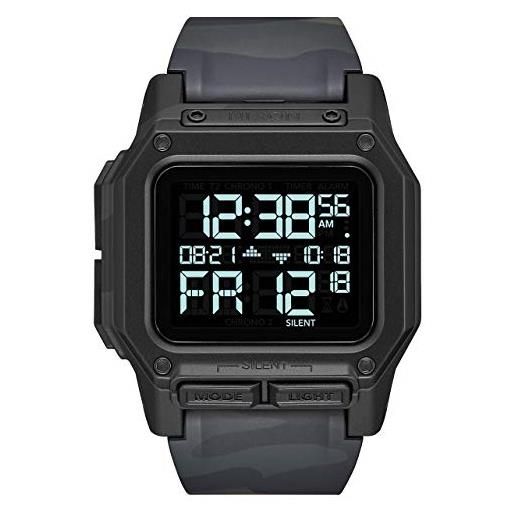 Nixon orologio digitale automatico cinese uomini con cinturino in plastica a1180-3015-00