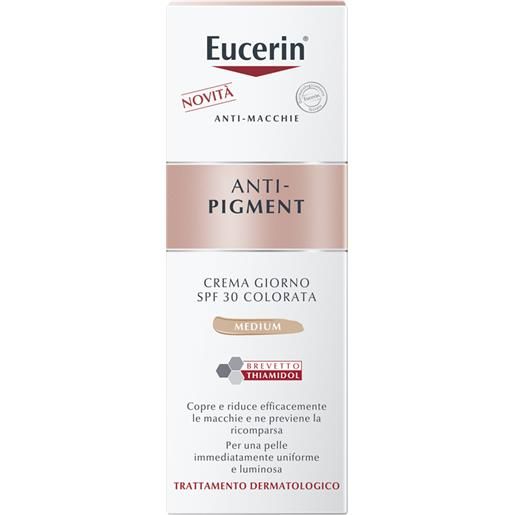 Eucerin anti-pigment giorno spf30 colorato medium 50 ml - eucerin - 983665466