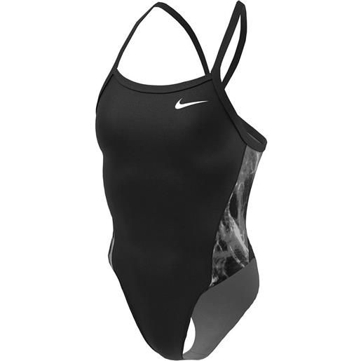 Nike Swim racerback swimsuit nero 38 donna