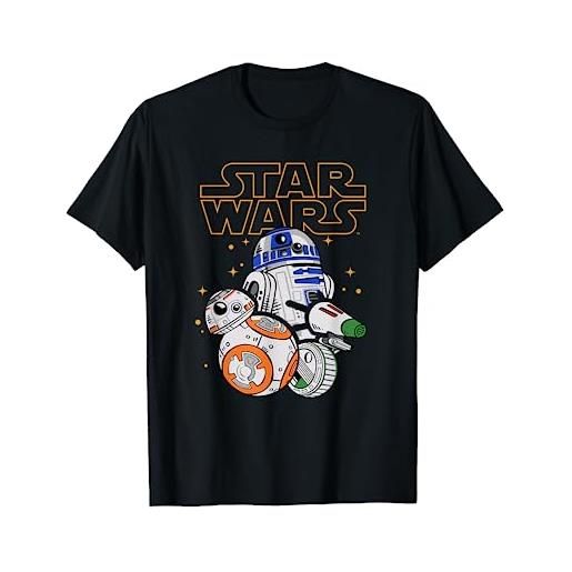 Star Wars droid group maglietta
