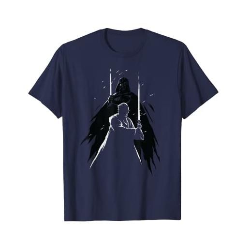 Star Wars obi-wan kenobi darth vader light and dark maglietta