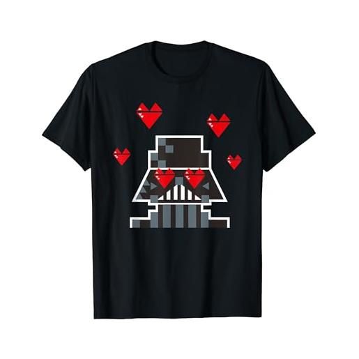 Star Wars san valentino Star Wars valentine's vader in love maglietta