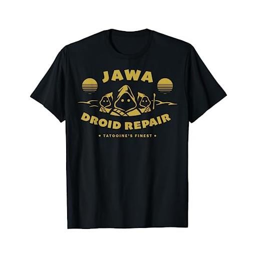 Star Wars jawa droid repair tatooine's finest maglietta