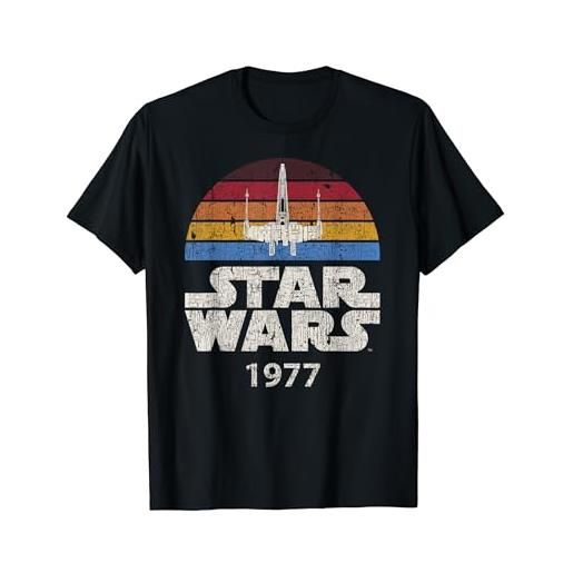 Star Wars x-wing trip 1977 t maglietta