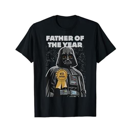 Star Wars festa del papà darth vader father of the year maglietta