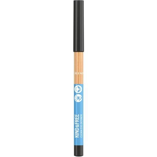 Rimmel kind & free clean eye definer eye pencil crema 01 pitch