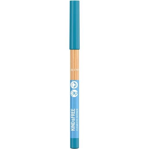Rimmel kind & free clean eye definer eye pencil crema 06 anime blue