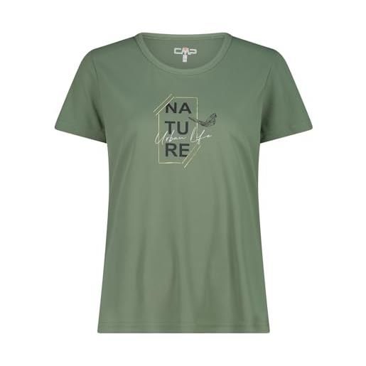 CMP - t-shirt da donna, salvia, 46