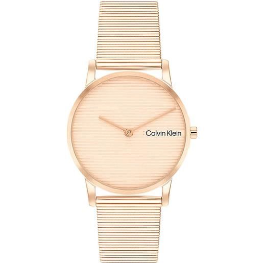 Calvin Klein orologio solo tempo donna Calvin Klein timeless 25100036