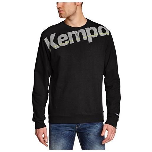 Kempa core, maglione uomo, nero, 2xs