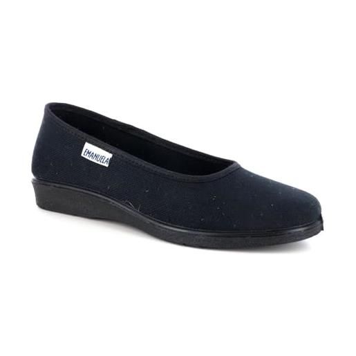 EMANUELA eman2750 - pantofola donna - colore nero, taglia 40