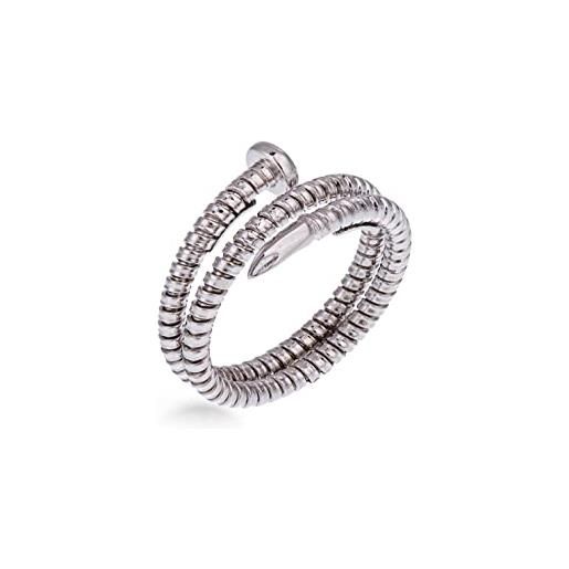 Sakrami anello da donna in argento 925 chiodo (rodiato)