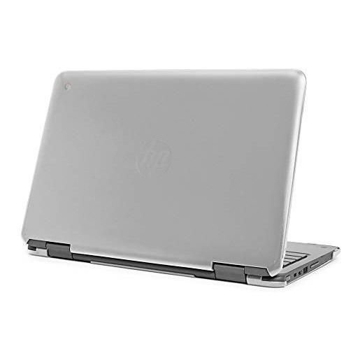 mCover custodia compatibile solo per laptop hp chromebook x360 11 g3 ee / g4 ee da 11,6 pollici 2020 ~ 2022 (non adatta ad altri modelli hp), trasparente