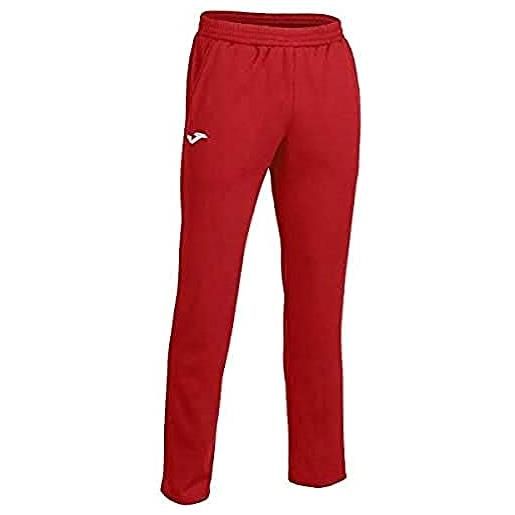 Joma Joma101334.600. Xs cleo ii - pantaloni sportivi lunghi, per bambini, colore: rosso, xs