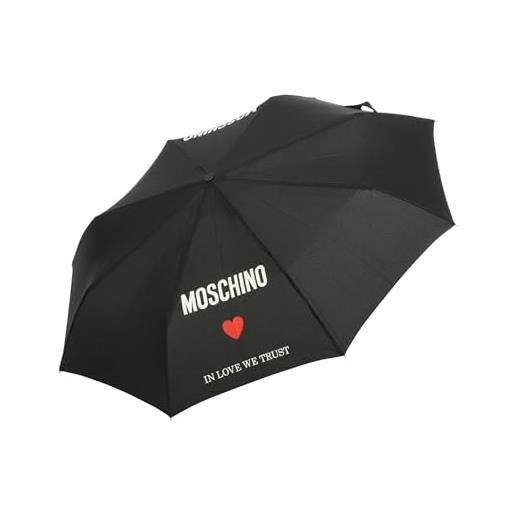 MOSCHINO ombrello openclose donna black