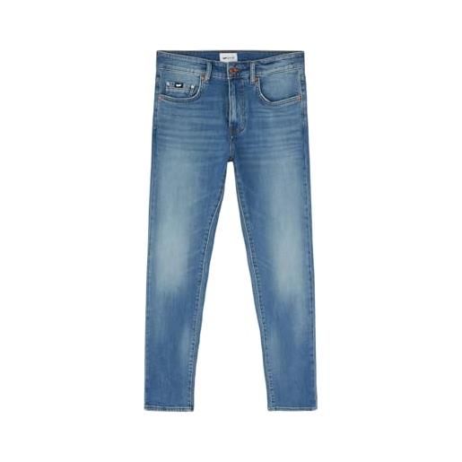 Gas jeans slim fit blue denim comfort 12 oz albert simple rev 351451030879 blu chiaro blu