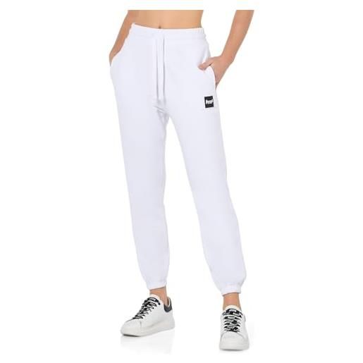 BOXEUR DES RUES - pantalone basico bianco, donna, bianco, xs