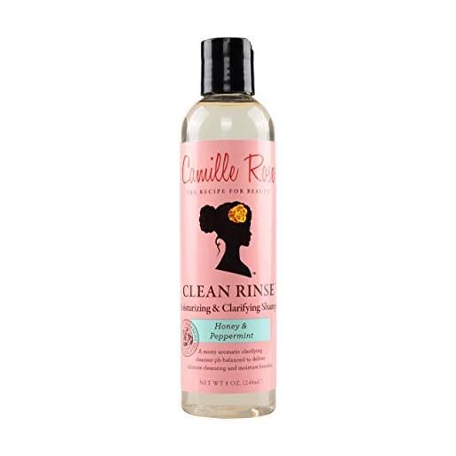 Camille Rose naturals clean rinse moisturising & clarifying shampoo 8oz by Camille Rose