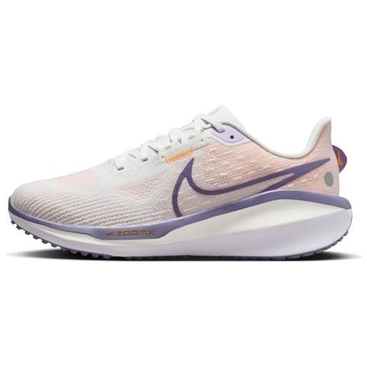 Nike donna vomero 17, scarpe da corsa, photon dust daybreak lilac bloom white, 37.5 eu