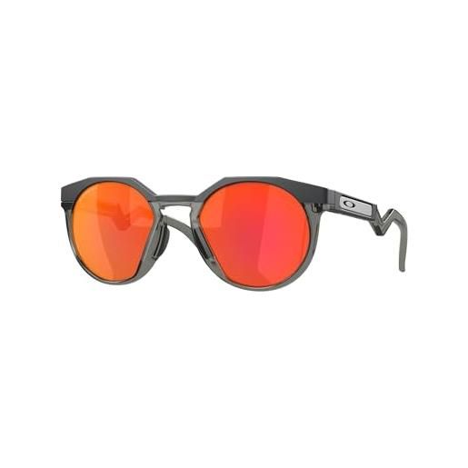 Oakley hstn, occhiali da sole, opachi carbon-prizm ruby, nero, einheitsgröße