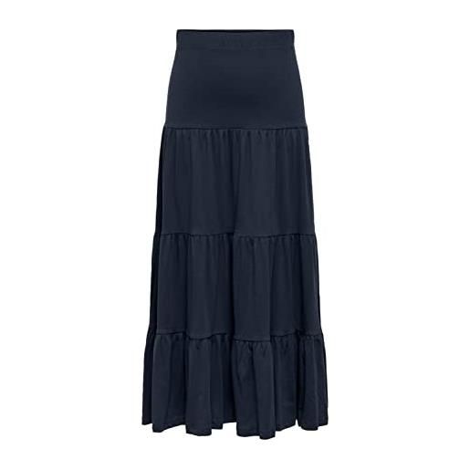 Only onlmay maxi skirt box jrs gonna, cielo notturno, m donna