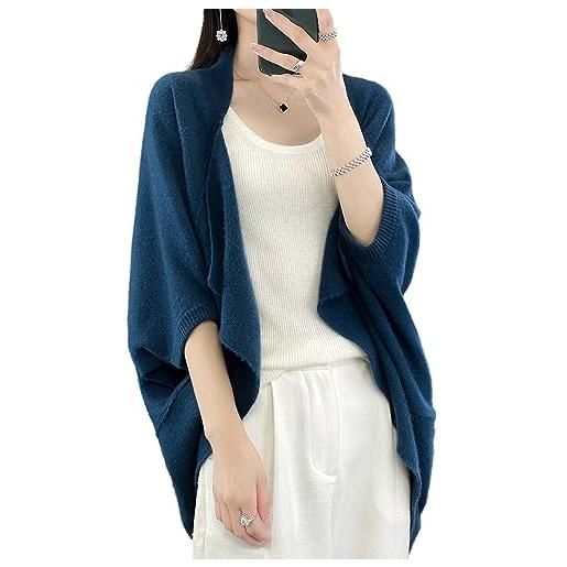 Maglione donna PICCADILLY MOOD girocollo 2 fili in puro Cashmere CARTA DA ZUCCHERO - vendita online in sconto