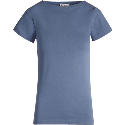 Bally t-shirt con logo - blu