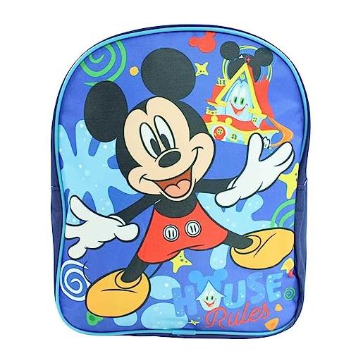 Disney mic23-1035 s1, borsa posteriore bambini e ragazzi, blu, taglia unica